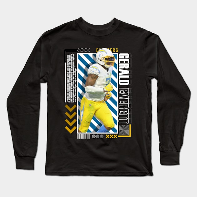 Gerald Everett Paper Poster Version 10 Long Sleeve T-Shirt by art.Hamdan